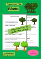 Vorschau - Arbeitsblätter - Bäume - Fragen zum Film - WAS IST WAS - Deckblatt