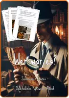 Vorschau - Spiele - Wer war es? | Süßes oder Saures - Der tödliche Halloween-Abend | Kriminalgeschichten - Deckblatt