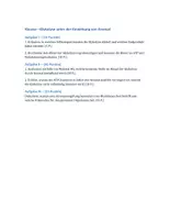 Vorschau - Arbeitsblätter - Klausur: Glykolyse unter Arseneinwirkung - Deckblatt