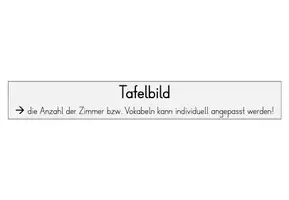 Vorschau - Fördermaterial/Inklusion - At home Rooms (Räume, Zimmer) Bildkarten Flashcards Wortkarten - Englisch - Seite 2