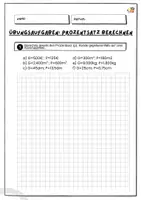 Vorschau - Arbeitsblätter - Mathe in der Mittelschule: Übungen Prozentsatz berechnen - Seite 1