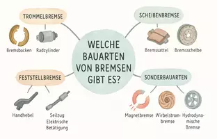 Vorschau - Arbeitsblätter - Arbeitsblätter zum Thema "Welche Bauarten von Bremsen gibt es?" (Lückentext, Hörverstehen) + Lösung & MP3 + Mindmap + Infografik - Seite 2