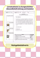 Vorschau - Arbeitsblätter - Lernsituation Kurzgeschichten Lernszenario - Seite 3