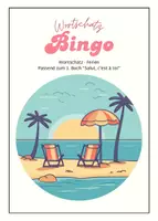 Vorschau - Spiele - Bingo - französischer Wortschatz: Ferien - Seite 1