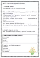 anteprima - Esercizi - Classificare parole in base alla loro origine (primitivo o derivato) - Pagina 1