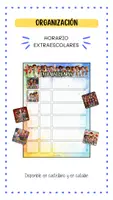 Vista previa - Para docentes: organización, planificación y formación - HORARIO PARA EXTRAESCOLARES - Portada