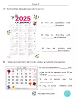 Vista previa - Refuerzo / NEE / Materiales de apoyo - EVALUACIÓN MATEMÁTICAS PRIMER GRADO - página 3