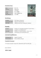 Vorschau - Klassenarbeiten - Klassenarbeit: Bewerbungsanschreiben verfassen + Lebenslauf verbessern I - Seite 1