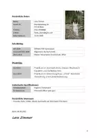 Vorschau - Klassenarbeiten - Klassenarbeit: Bewerbungsanschreiben verfassen + Lebenslauf verbessern II - Seite 1