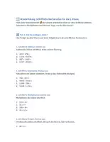 Vorschau - Arbeitsblätter - Mathetraining 5./6. Klasse – Schriftliche Rechenarten sicher beherrschen (Arbeitsblatt + Lösungen) | Addition, Subtraktion, Multiplikation, Division, Übungsblatt Mathematik, Klassenarbeit vorbereiten - Seite 1