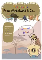 Vorschau - Arbeitsblätter - Frau Wirbelwind_Safari_Kreativ_Silben - Deckblatt