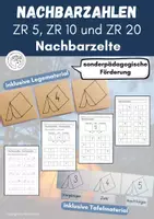 Vorschau - Arbeitsblätter - Materialpaket: Zahlenraum 10, sonderpädagogische Förderung - Seite 1