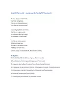 Vorschau - Arbeitsblätter - Gedicht Romantik – Joseph von Eichendorff: Mondnacht - Seite 1