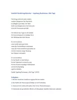 Vorschau - Arbeitsblätter - Gedicht Nachkriegsliteratur – Ingeborg Bachmann: Alle Tage - Seite 1