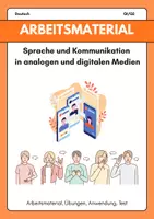 Vorschau - Stundenentwürfe - Sprache und Kommunikation in analogen und digitalen Medien – Vollständiges Unterrichtsvorhaben (Sequenzen 1–8) – Theorie, Analyse, Anwendung, Reflexion - Seite 1