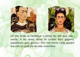 Vista previa - Tarjetas / Manipulativos - Frida i el jardí dels colors - página 2