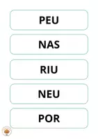 Vista previa - Tarjetas / Manipulativos - ACTIVITAT DE LECTOESCRIPTURA - página 3