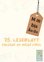 Vorschau - Arbeitsblätter - 35. Leseblatt Äu äu passend zu MEINE FIBEL (Cornelsen) - Deckblatt