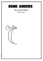 Vorschau - Mal- und Bastelvorlagen - Denk anders - Herbstversion - Seite 1