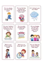 anteprima - Altro tipo di materiale - CONVERSATION CARDS - PRESENT CONTINUOUS - Pagina 3