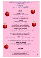 Vorschau - Arbeitsblätter - Der Apfel - fächerübergreifende Arbeitsblätter - Seite 1