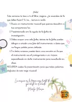 Vista previa - Unidades / Secuencias / Situaciones de Aprendizaje - Libro viajero musical. Instrumentos del mundo. - página 1