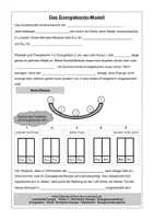 Vorschau - Arbeitsblätter - Energiekonto-Modell II Skaterampe - Deckblatt