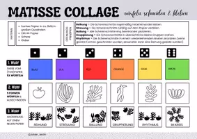 Vorschau - Spiele - KUNST: Würfelspiel Matisse Collage - Seite 3