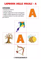 anteprima - Materiale interattivo - Lapbook e pop-up - L'alfabeto - Pagina 1