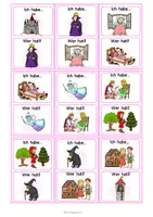 Vorschau - Stationenlernen - Märchen Lernspiel für Nichtleser, Klasse 1, Vorschule, Fördermaterial, Förderschule - Seite 3