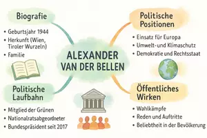 Vorschau - Arbeitsblätter - Arbeitsblätter zum Thema "Alexander Van der Bellen" + Lösung & MP3 + Mindmap + Infografik - Seite 2
