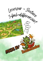 Vorschau - Arbeitsblätter - Lesespur Zootiere 3-fach-differenziert - Deckblatt