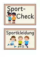 Vorschau - Anderer Materialtyp - Sport-Check - Deckblatt