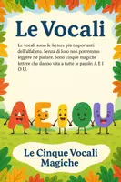 anteprima - Presentazioni / Lavagne - Le Vocali – PPT + PDF con attività per la scuola primaria - Pagina di copertina