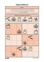 Vorschau - Arbeitsblätter - Sudoku 6x6: Halloween - Logisches Denken fördern! - Seite 3