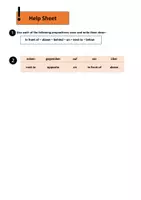 Vorschau - Arbeitsblätter - Prepositions of Place - Regeln + 3 Übungen - Seite 3