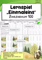 Vorschau - Arbeitsblätter - Materialpaket "Einmaleins" - Seite 1
