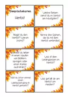 Vorschau - Spiele - Gesprächskarten Herbst Stop & Swap Deutsch Grundschule Sek I Daz - Seite 3