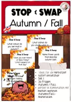 Vorschau - Spiele - Stop and Swap Autumn Fall Englisch Sek I - Deckblatt