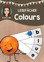 Vorschau - Stationenlernen - Lesefächer: Colours - Deckblatt