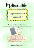 Vorschau - Spiele - Lesespiel Längen umwandeln - Seite 1