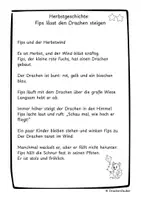 Vorschau - Arbeitsblätter - Mit Fips durchs Jahr – 3-fach differenzierte Lesetexte - Seite 2