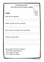 Vorschau - Arbeitsblätter - Mit Fips durchs Jahr – 3-fach differenzierte Lesetexte - Seite 3