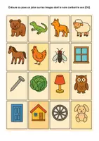 Aperçu - Feuilles d'exercices - Le son OU (atelier autonome + correction) (maternelle, CP) - Page de couverture