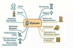 Vorschau - Arbeitsblätter - Arbeitsblatt "Statuen" + Onlineübung & MP3 + Mindmap - Seite 3
