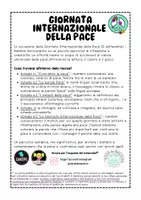 anteprima - Materiale di supporto/inclusione - Giornata Internazionale della Pace - Pagina 1