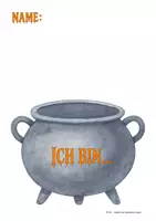 Vorschau - Arbeitsblätter - Stärkender Hexentrank: Stärken entdecken & sichtbar machen / Grundschule / Ressourcenarbeit / Halloween - Seite 2