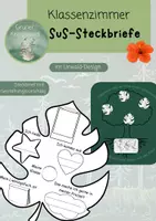 Vorschau - Mal- und Bastelvorlagen - Steckbrief/ Classroom Management - Deckblatt