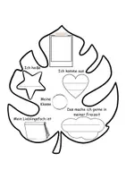 Vorschau - Mal- und Bastelvorlagen - Steckbrief/ Classroom Management - Seite 2