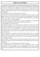 Vorschau - Arbeitsblätter - Ein Lesetext zum Üben von Textverständnis - Seite 1